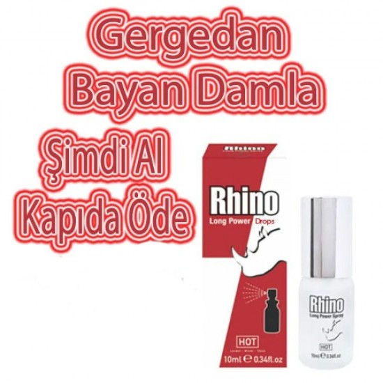 Gergedan bayan damla