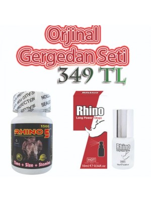 Orijinal Gergedan seti