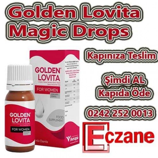 golden lovita magic drops bayan damla