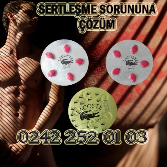 Lacoste 120 Mg Penis Sertleştirici Hap