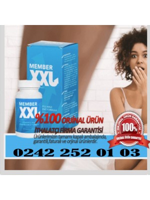 Member XXL 60 Kapsül Bitkisel Sertleştirici Büyütücü Hap