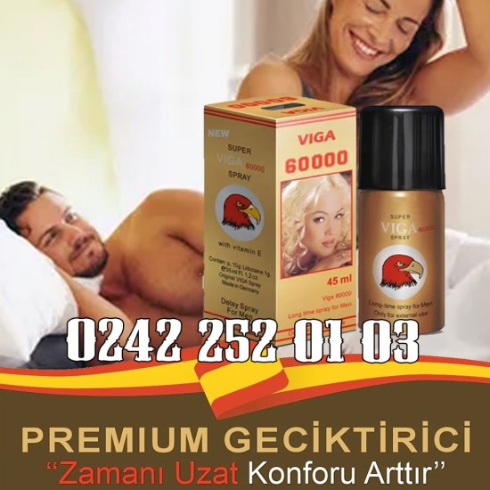 Super Viga 60000 Geciktirici Sprey 45 ml
