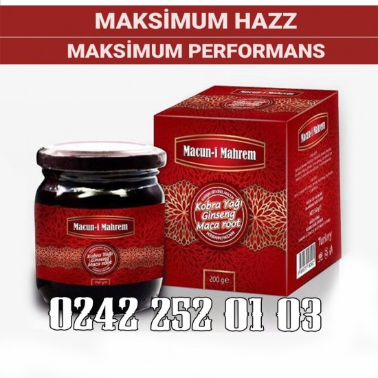 Macun-i Mahrem Cinsel Güç Arttırıcı Macun