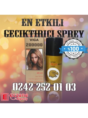 Süper Viga 200000 Etkili Geciktirici Sprey 45 ml