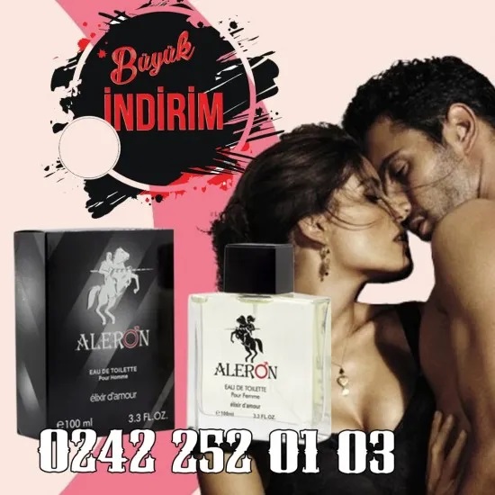 Aleron Parfüm Erkeklere Özel Afrodizyak Feromon Parfüm 75 Ml