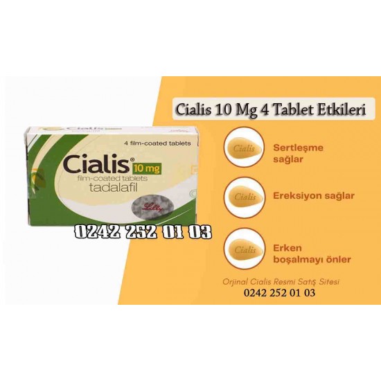 Cialis 10 Mg 4 Tablet
