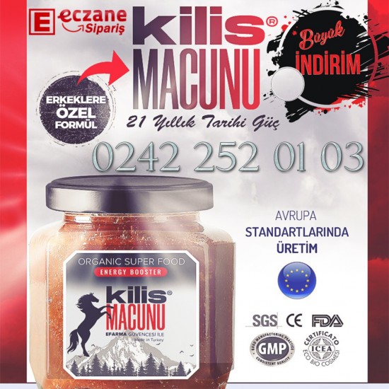 Kilis Macunu Bitkisel Cinsel Güç Arttırıcı