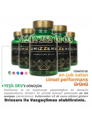 Drizzers 30 Kapsül Bitkisel Sertleştirici Hap
