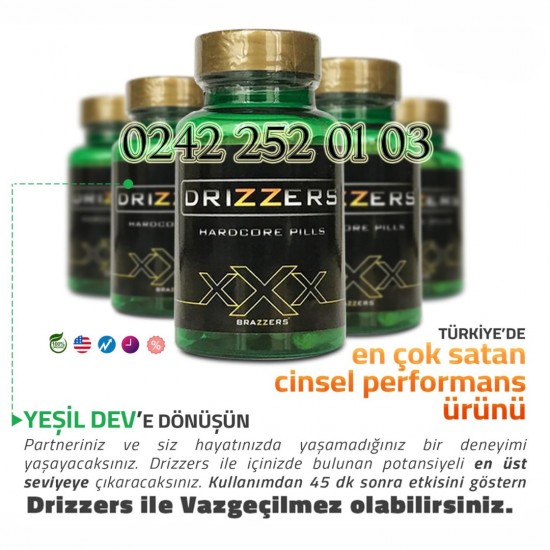Drizzers 30 Kapsül Sertleştirici Hap