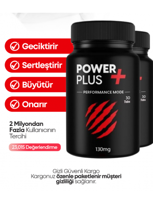 Power Plus Penis Sertleştirici Hap